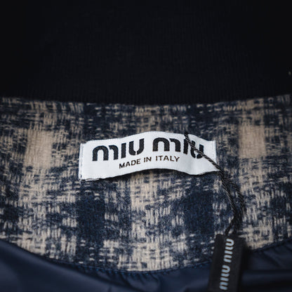 Miu 25fw splicing jacket