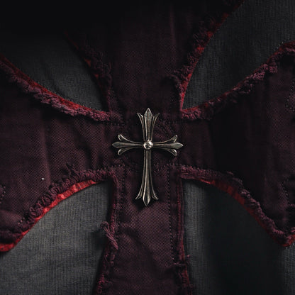 Chrome 25fw embroidered hoodie