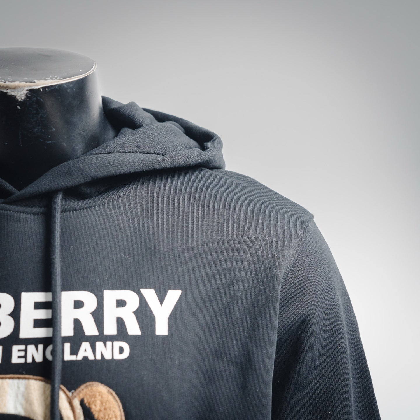 Burbery 25fw embroidered hoodie