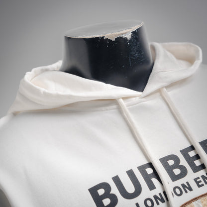 Burbery 25fw embroidered hoodie