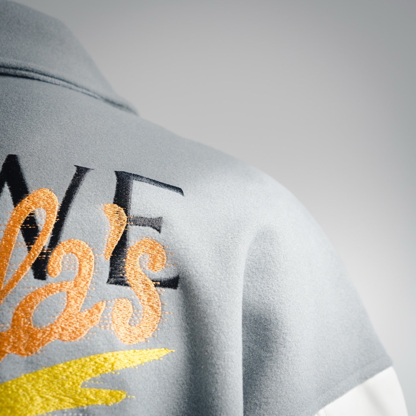 Loe 25fw splicing jacket