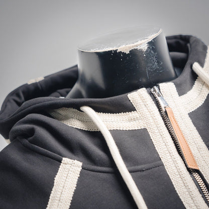 Loe 25fw embroidered jacket