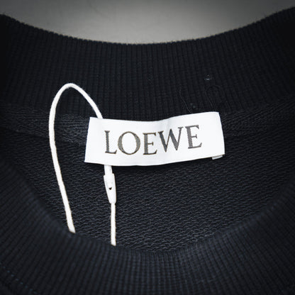 Loe 25fw embroidered sweatshirt