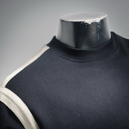 Loe 25fw embroidered sweatshirt