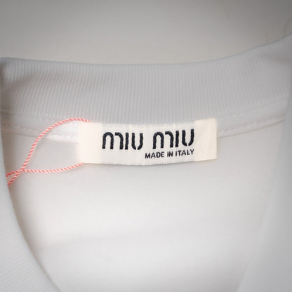 Miu 25fw jacquard sweatshirt