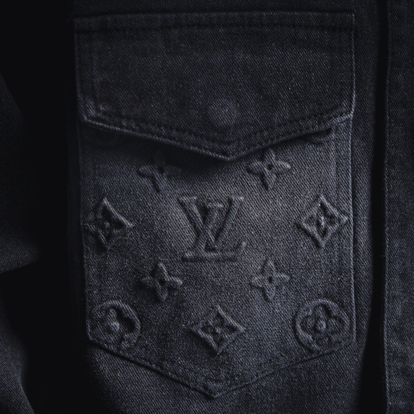 Louis 25fw denim jacket