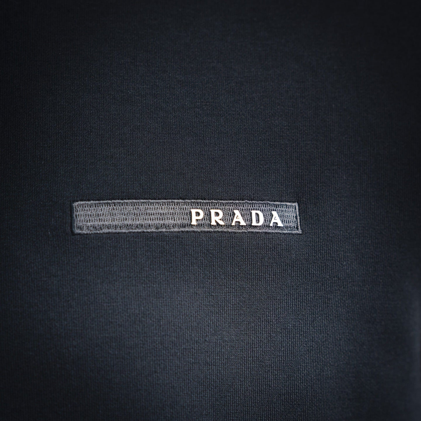 Pra 25fw embroidered sweatshirt