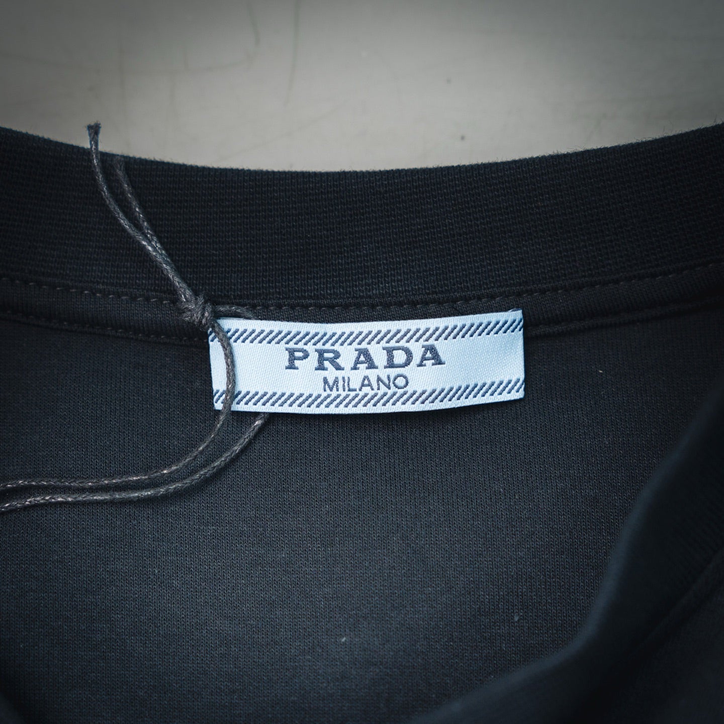 Pra 25fw embroidered sweatshirt