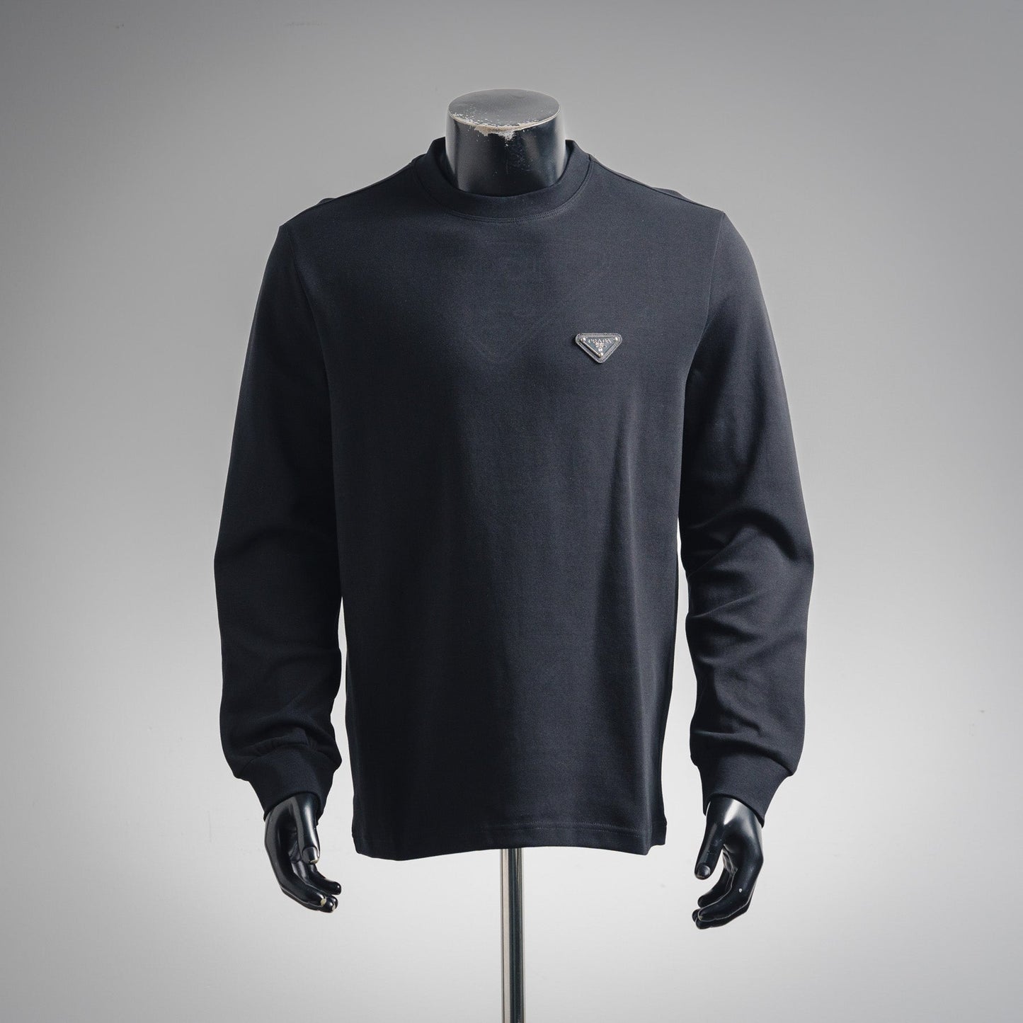 Pra 25fw embroidered sweatshirt