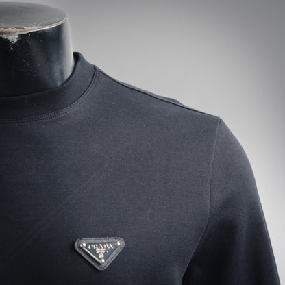 Pra 25fw embroidered sweatshirt