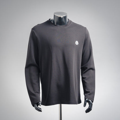 Mon 25fw embroidered sweatshirt