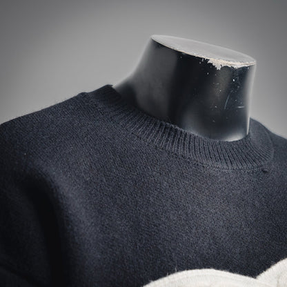 Chan 25fw jacquard sweater