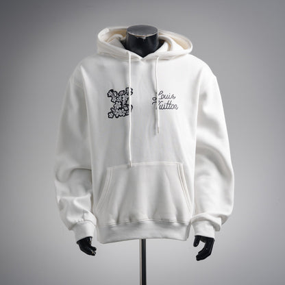 Louis 25fw printed hoodie