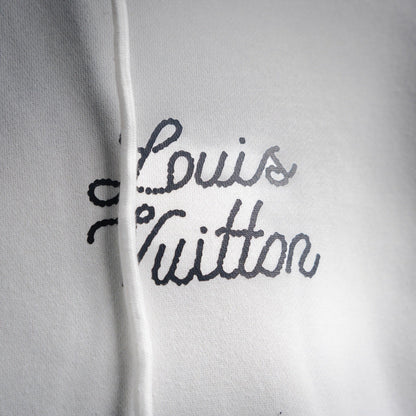 Louis 25fw printed hoodie