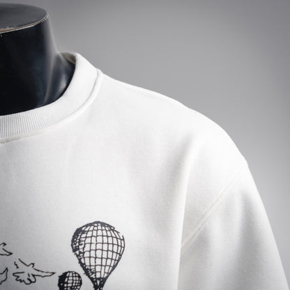 Louis 25fw printed sweatshirt
