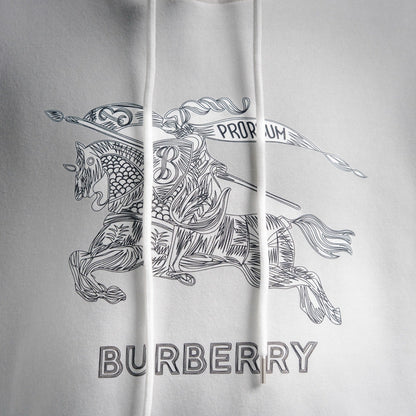 Burbery 25fw printed hoodie
