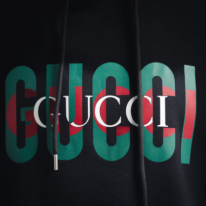 Guc 25fw printed hoodie