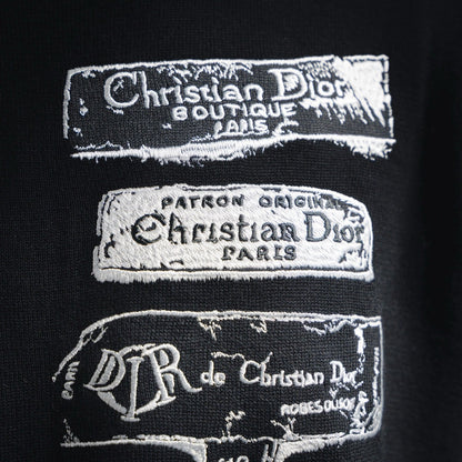 CD 25fw embroidered sweater