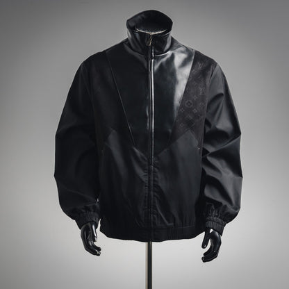 Louis 25fw leather jacket