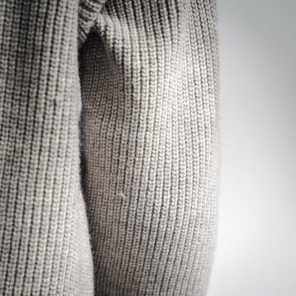Cel 25fw knitted hoodie