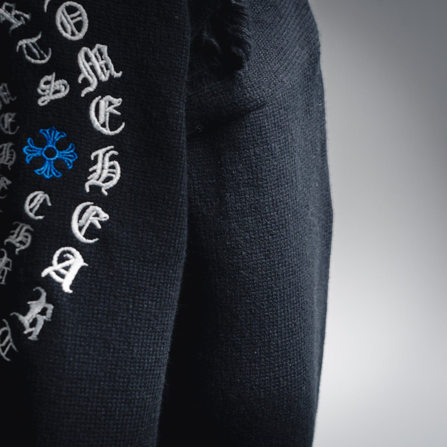 Chrome 25fw embroidered sweater
