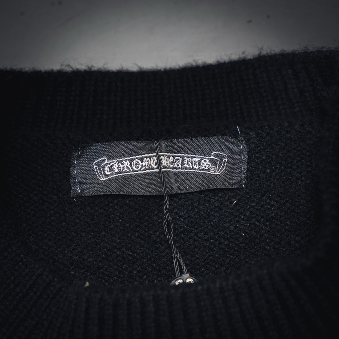 Chrome 25fw embroidered sweater