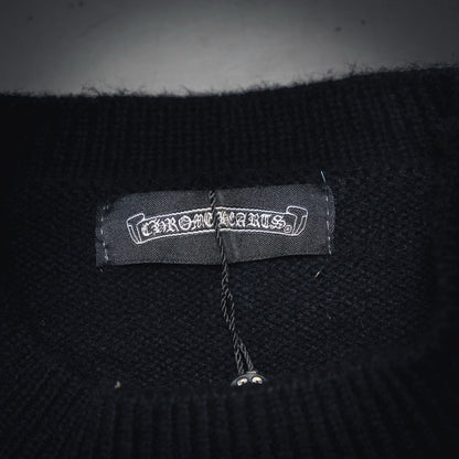 Chrome 25fw embroidered sweater