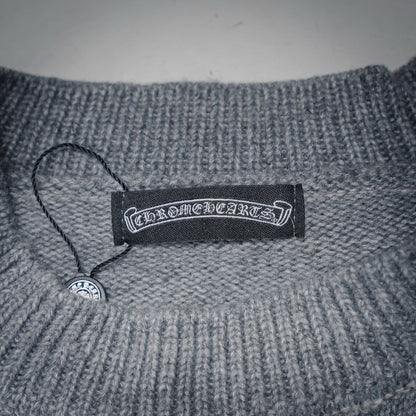 Chrome 25fw embroidered sweater