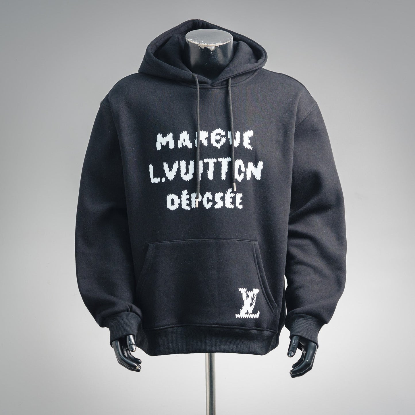Louis 25fw printed hoodie