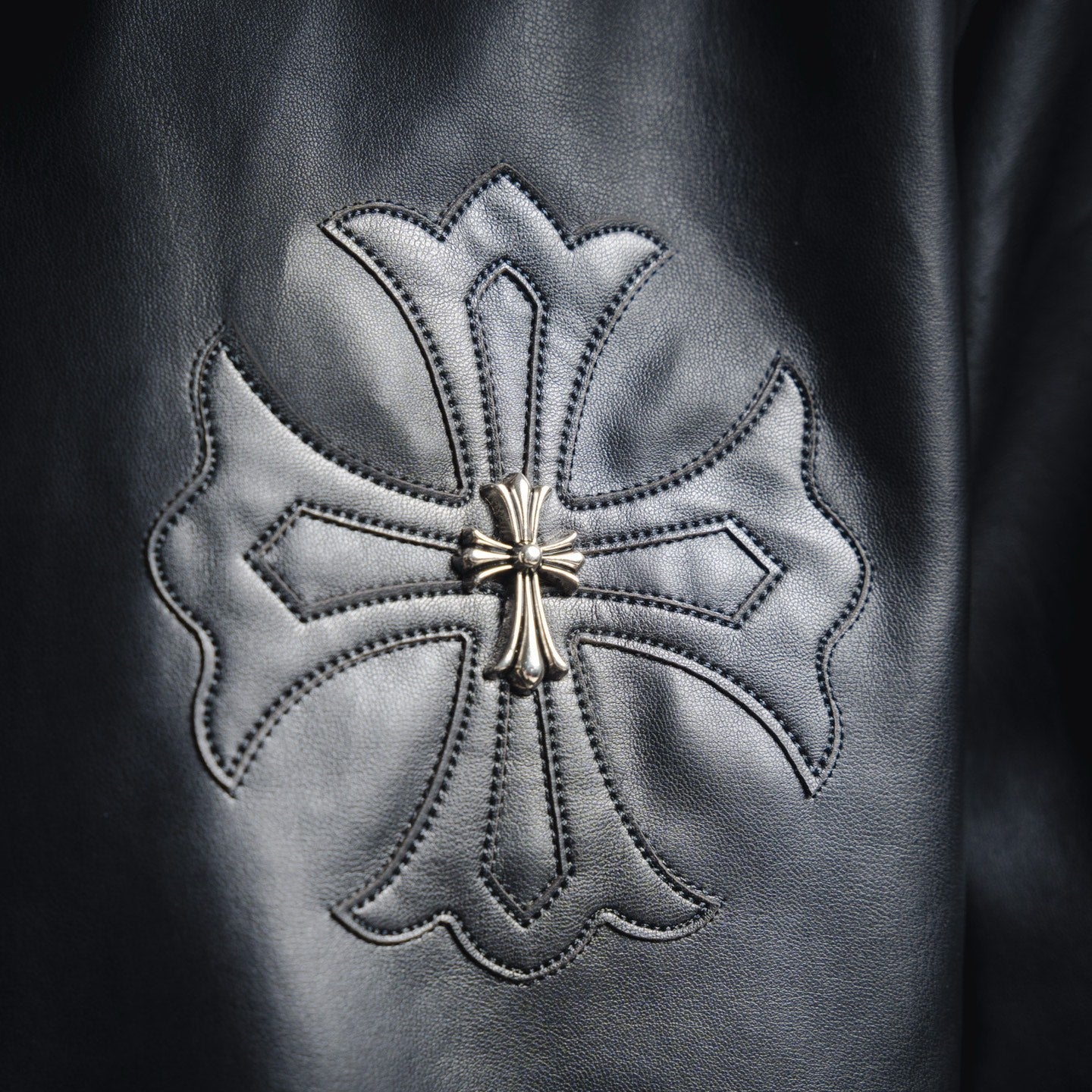 Chrome 25fw leather jacket