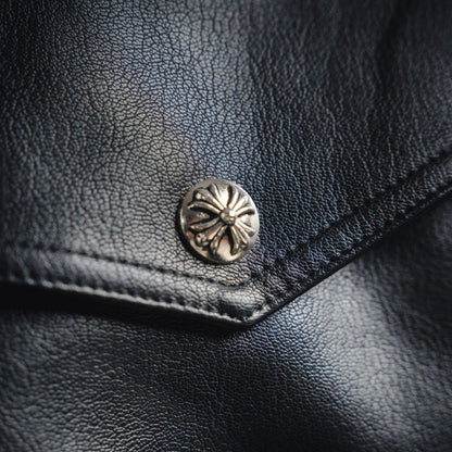 Chrome 25fw leather jacket