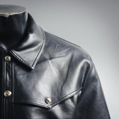 Chrome 25fw leather jacket