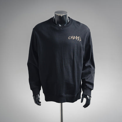 Chan 25fw printed sweatshirt