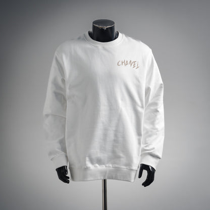 Chan 25fw printed sweatshirt