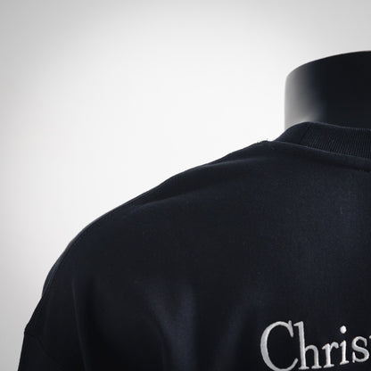 CD 25fw embroidered sweatshirt