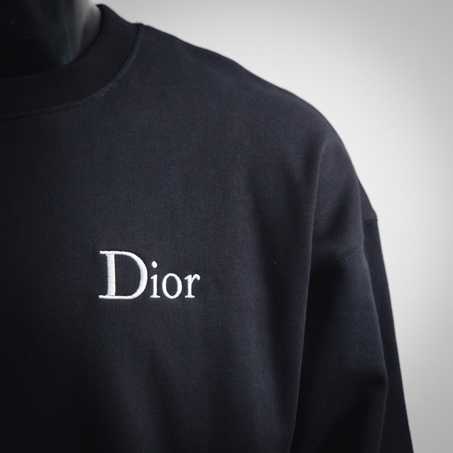 CD 25fw embroidered sweatshirt