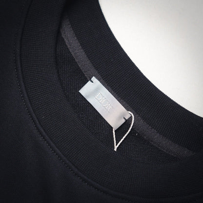 CD 25fw embroidered sweatshirt