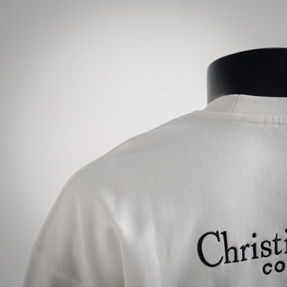 CD 25fw embroidered sweatshirt