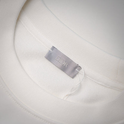 CD 25fw embroidered sweatshirt