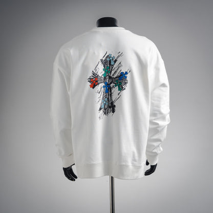 Chrome 25fw printed sweatshirt
