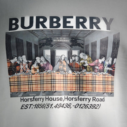 Burbery 25fw printed sweatshirt