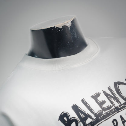 Balen 25fw printed sweatshirt