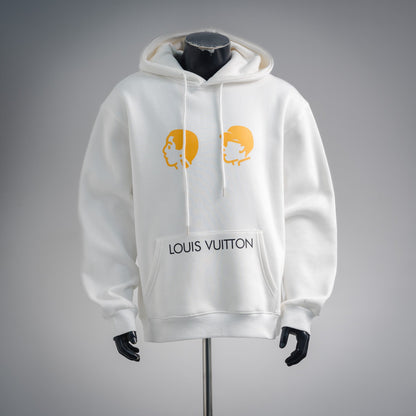 Louis 25fw printed hoodie