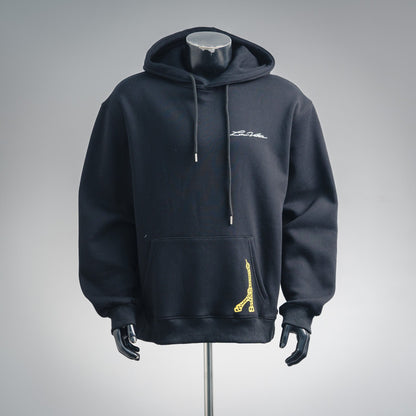 Louis 25fw printed hoodie