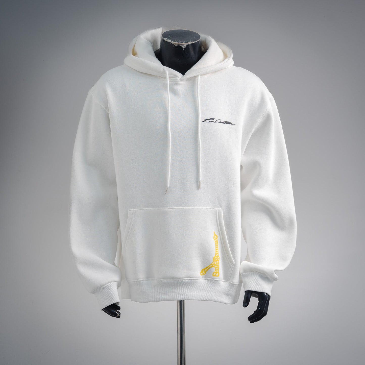 Louis 25fw printed hoodie
