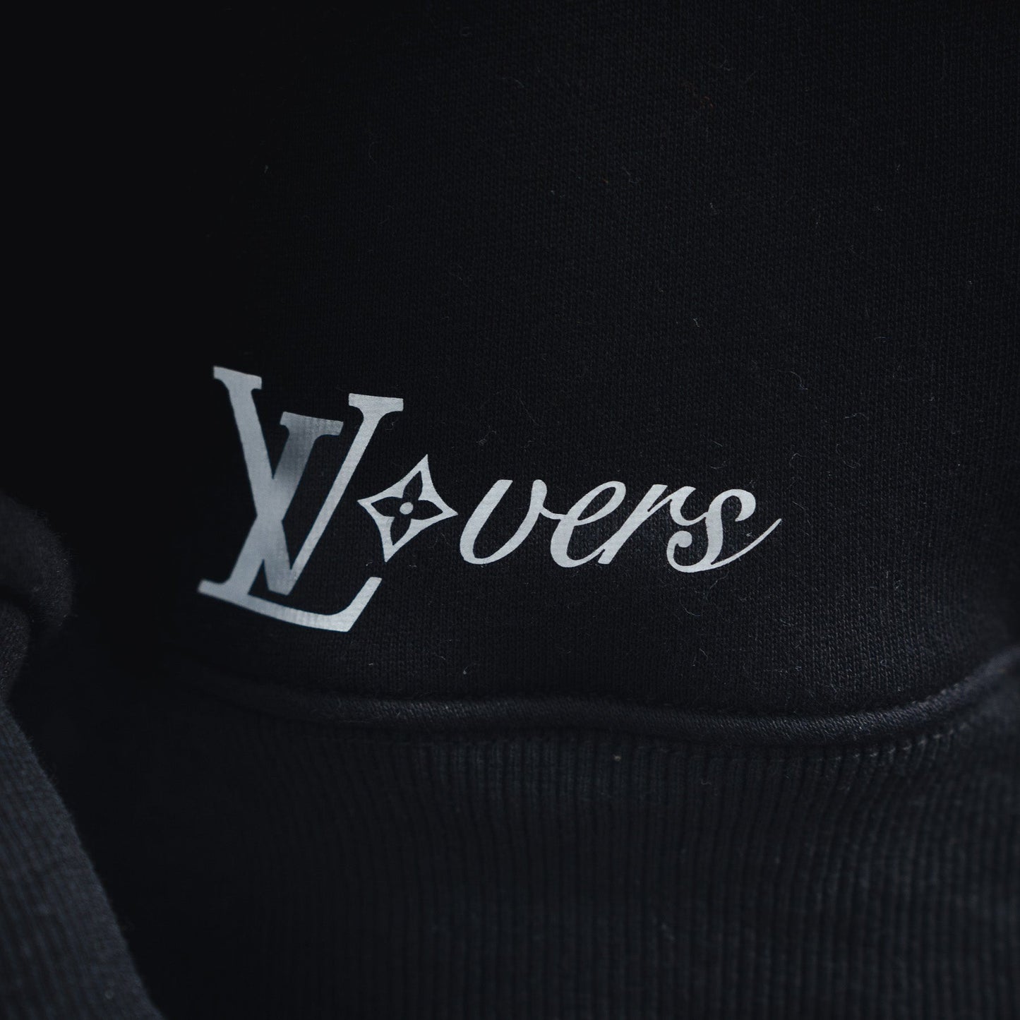 Louis 25fw printed hoodie
