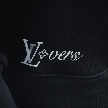 Louis 25fw printed hoodie