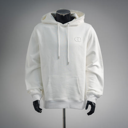 CD 25fw embroidered hoodie