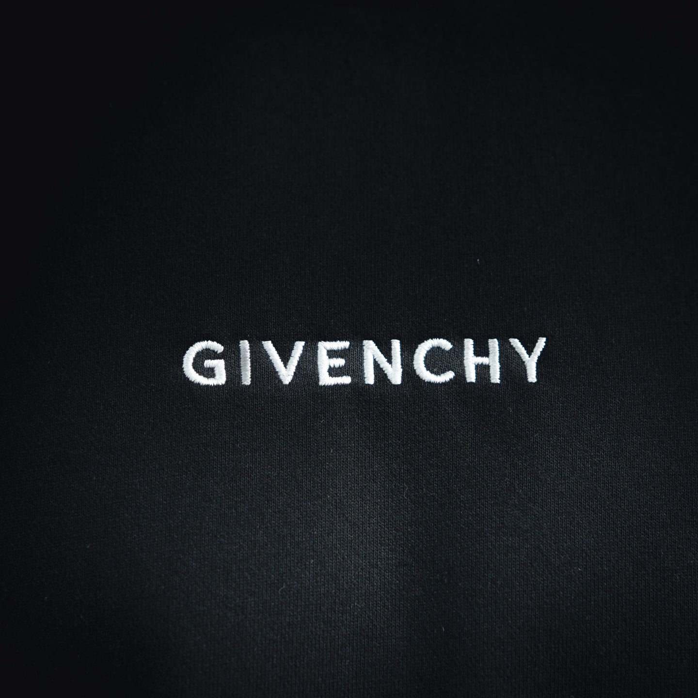 Give 25fw embroidered sweatshirt