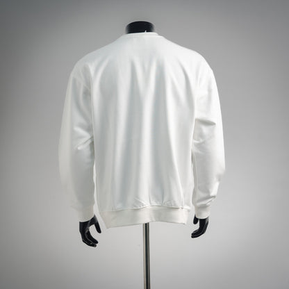 Give 25fw embroidered sweatshirt